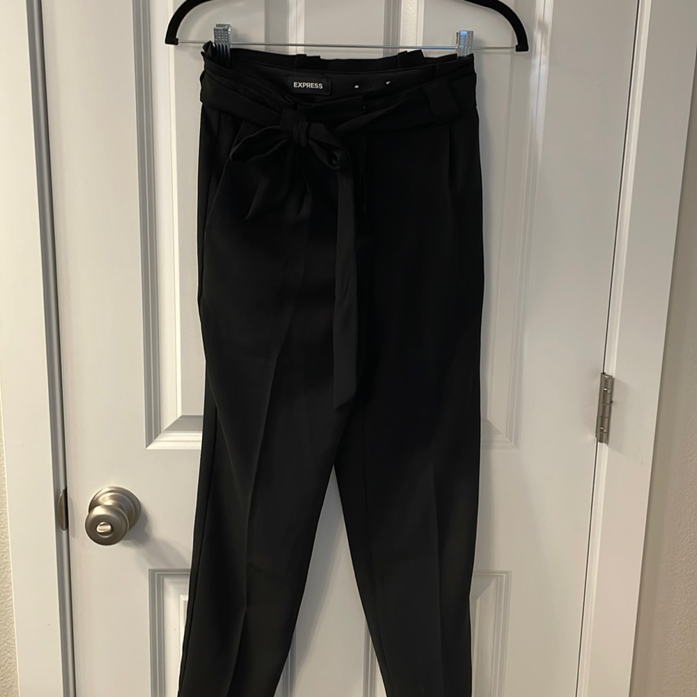 Express Tie Waist Slacks